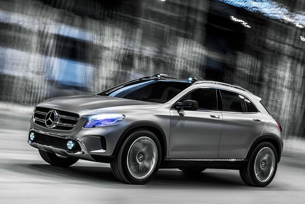 奔驰GLA SUV概念车重装来袭