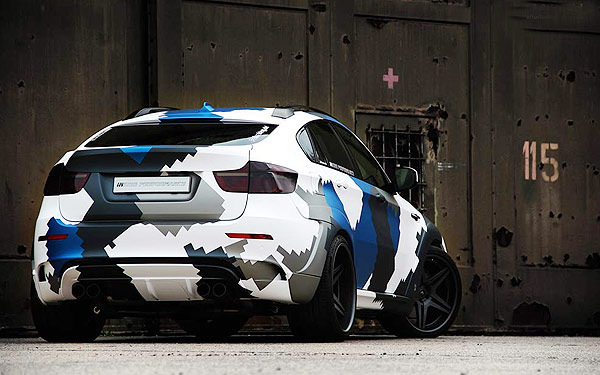 BMW X6 M 进化狂暴迷彩战士