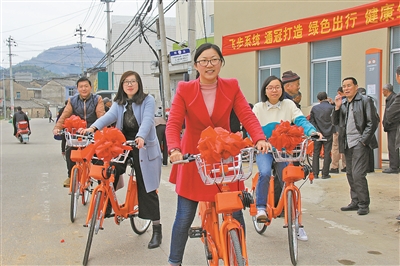 【宁波日报】共享单车,能否扎根乡村?